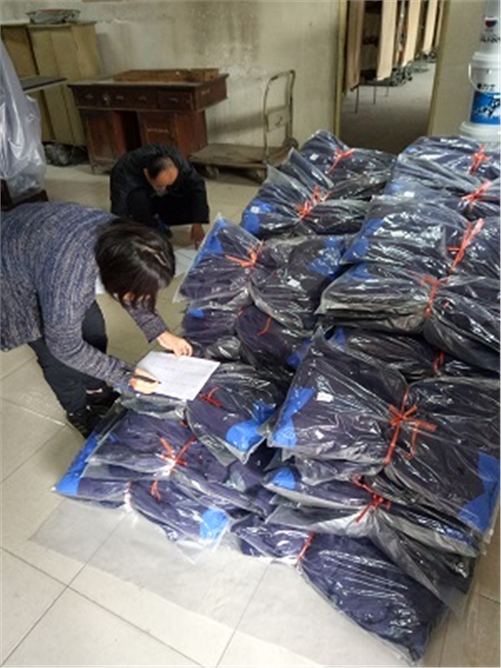 中鐵六局收貨人驗貨點數