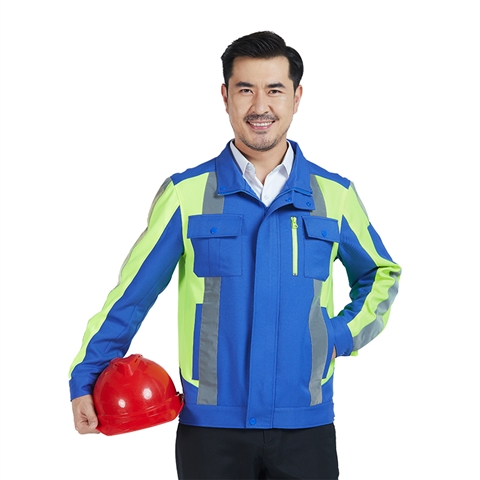 高亮反光秋季長(zhǎng)袖工作服