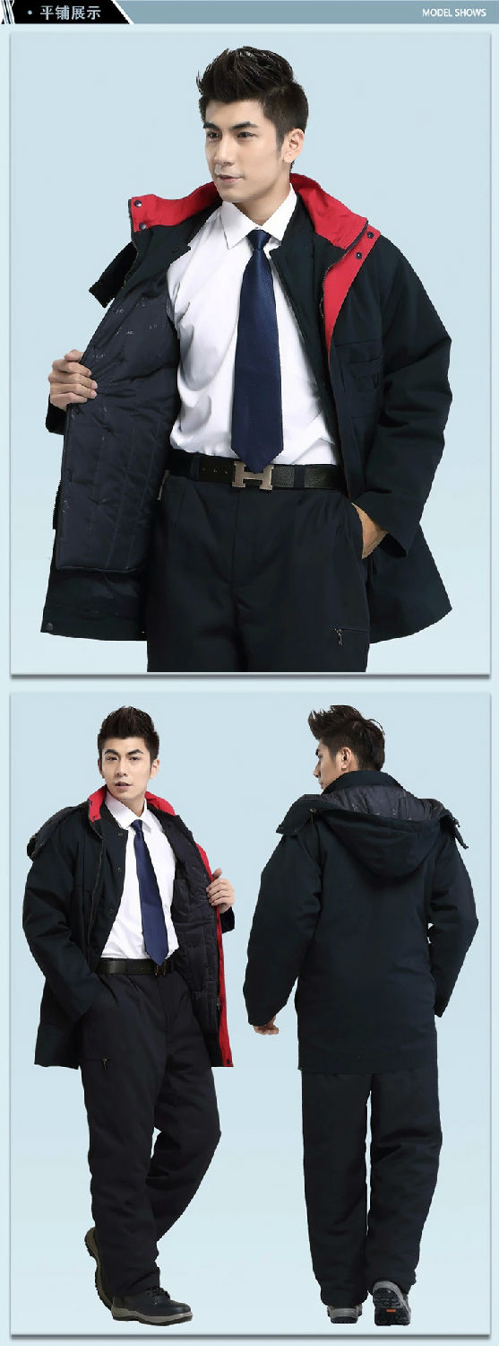中長款加厚棉服