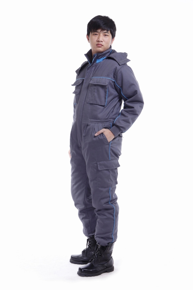 鐵灰色連體工作服