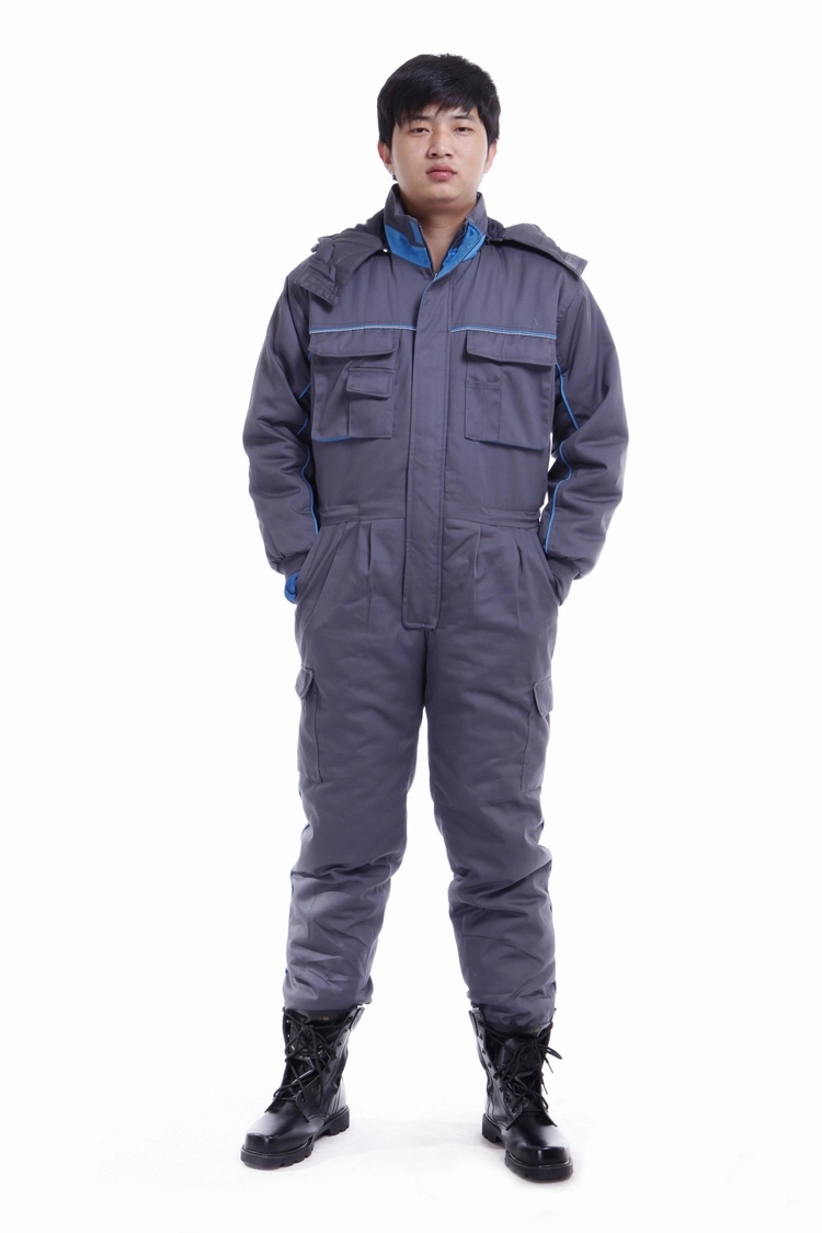 鐵灰色連體工作服