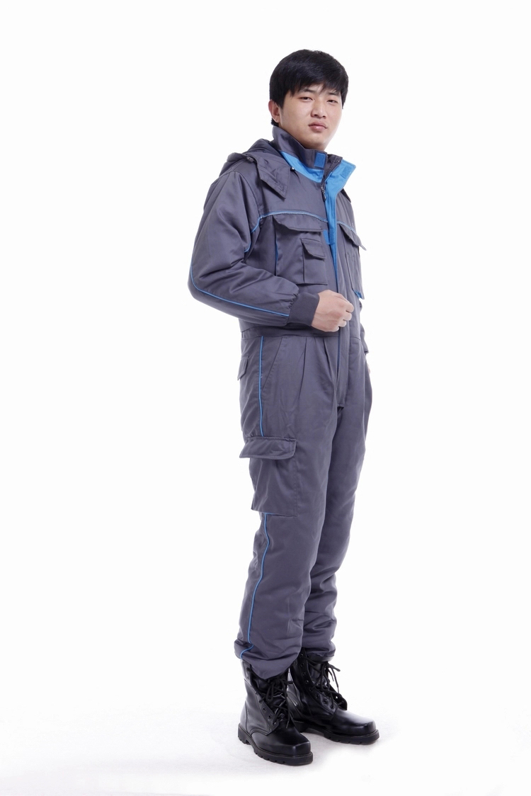 鐵灰色連體工作服