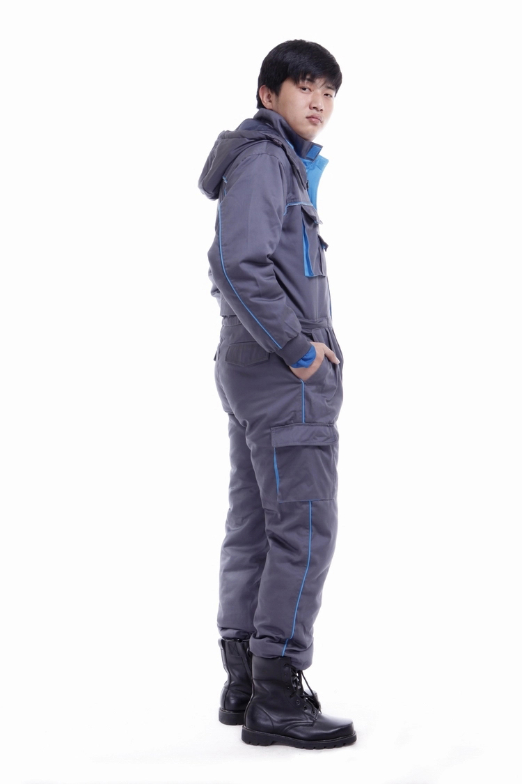 鐵灰色連體工作服