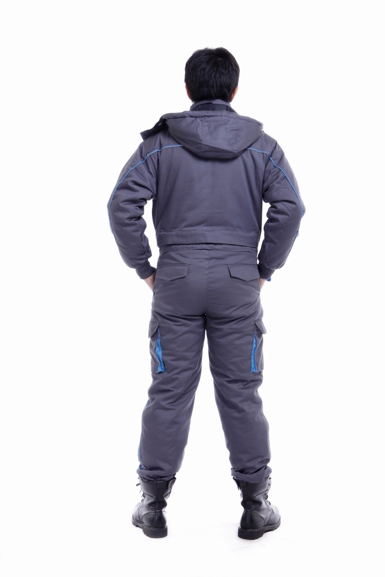 鐵灰色連體工作服