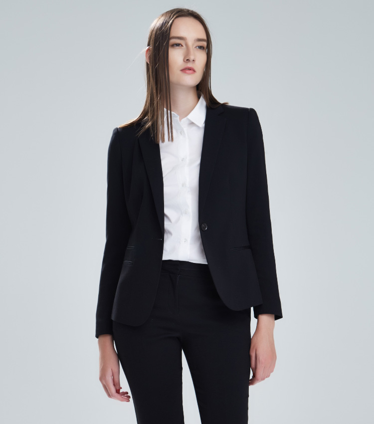 時尚修身女西服