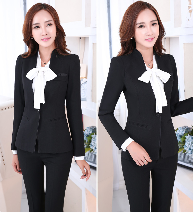 高檔修身女職業(yè)裝