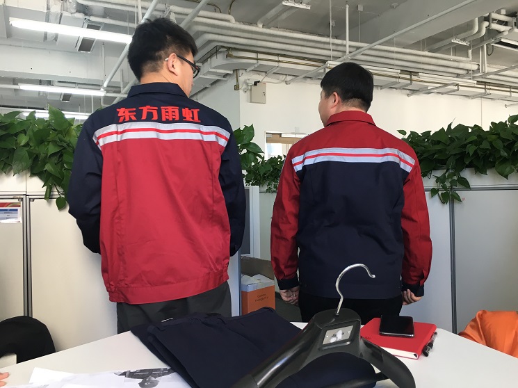 秋季樣衣后背展示