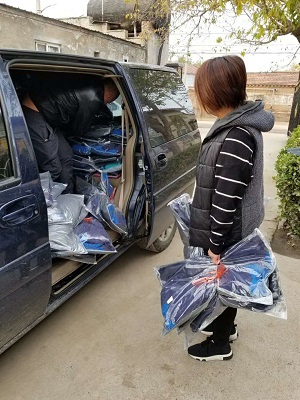 給中鐵六局送貨