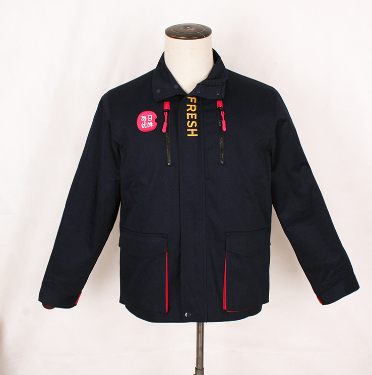 每日優鮮定制工作服（正）-工服美 工作服定制生廠家