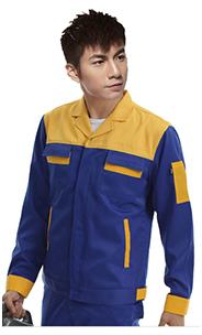 藍色經典防靜電工作服_工作服定制廠家-工服美