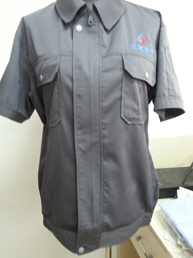 識別工作服號型