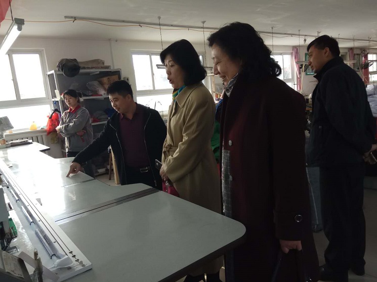 中央統戰部參觀通州工作服廠家工服美