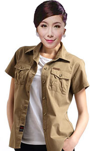 卡其色員工制服